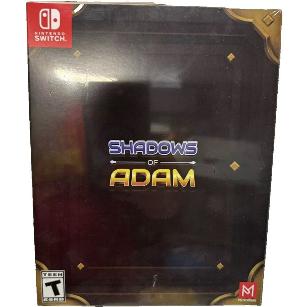 Shadows of Adam Limited Edition Nintendo Switch PM Studios Brand New Sealed Box